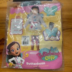 Girls butterbean costume 2-4t